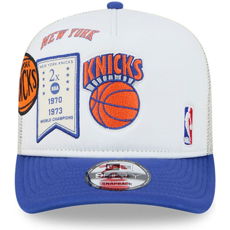 epci-curbata-alb-snapback-hardwood-classics-9fifty-a-frame-precurved-de-new-york-knicks-nba-de-new-era