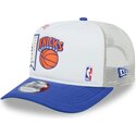 epci-curbata-alb-snapback-hardwood-classics-9fifty-a-frame-precurved-de-new-york-knicks-nba-de-new-era