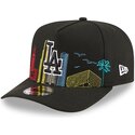 epci-curbata-negru-snapback-9fifty-a-frame-precurved-skyline-de-los-angeles-dodgers-mlb-de-new-era