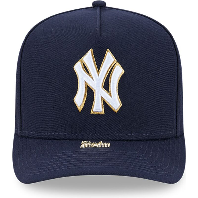epci-curbata-bleumarin-snapback-9fifty-a-frame-precurved-visor-pin-de-new-york-yankees-mlb-de-new-era