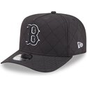 epci-curbata-negru-snapback-9fifty-a-frame-precurved-checkered-de-boston-red-sox-mlb-de-new-era