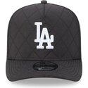 epci-curbata-negru-snapback-9fifty-a-frame-precurved-checkered-de-los-angeles-dodgers-mlb-de-new-era