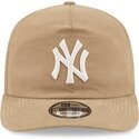 epci-curbata-bej-snapback-19twenty-precurved-de-new-york-yankees-mlb-de-new-era