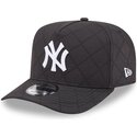 epci-curbata-negru-snapback-9fifty-a-frame-precurved-checkered-de-new-york-yankees-mlb-de-new-era
