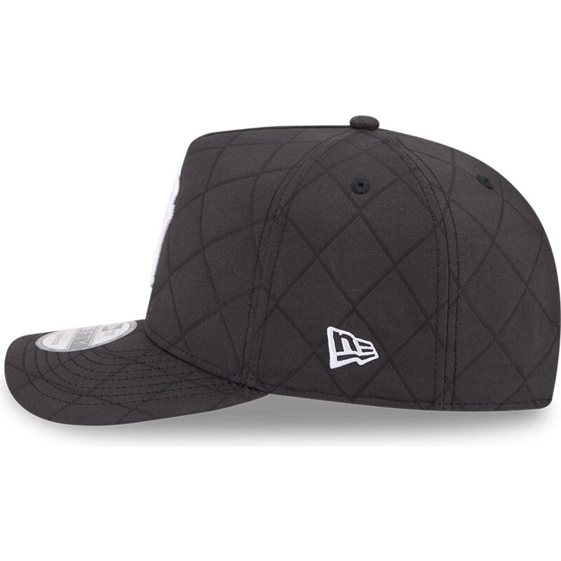 epci-curbata-negru-snapback-9fifty-a-frame-precurved-checkered-de-new-york-yankees-mlb-de-new-era
