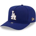 epci-curbata-albastru-snapback-9fifty-a-frame-precurved-visor-pin-de-los-angeles-dodgers-mlb-de-new-era