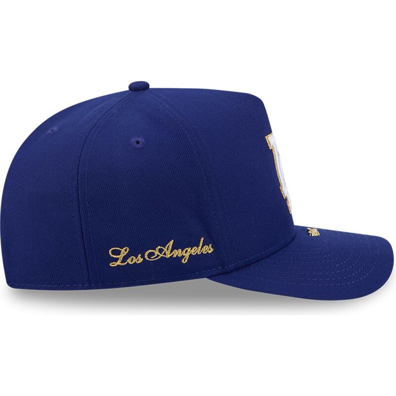 epci-curbata-albastru-snapback-9fifty-a-frame-precurved-visor-pin-de-los-angeles-dodgers-mlb-de-new-era