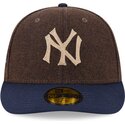 epci-curbata-maro-fitted-59fifty-precurved-de-new-york-yankees-mlb-de-new-era