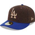 epci-curbata-maro-fitted-59fifty-precurved-de-los-angeles-dodgers-mlb-de-new-era