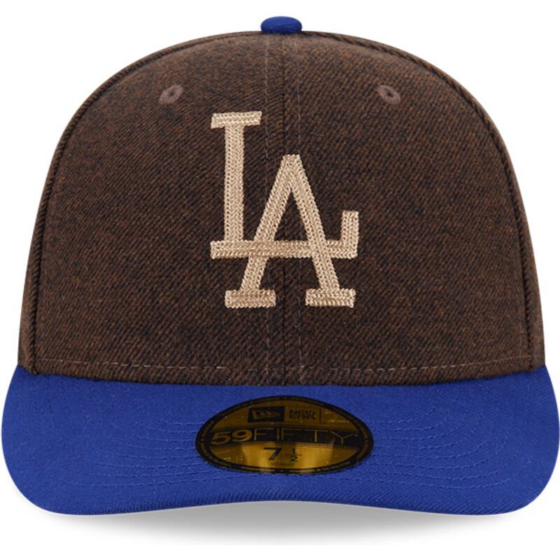epci-curbata-maro-fitted-59fifty-precurved-de-los-angeles-dodgers-mlb-de-new-era