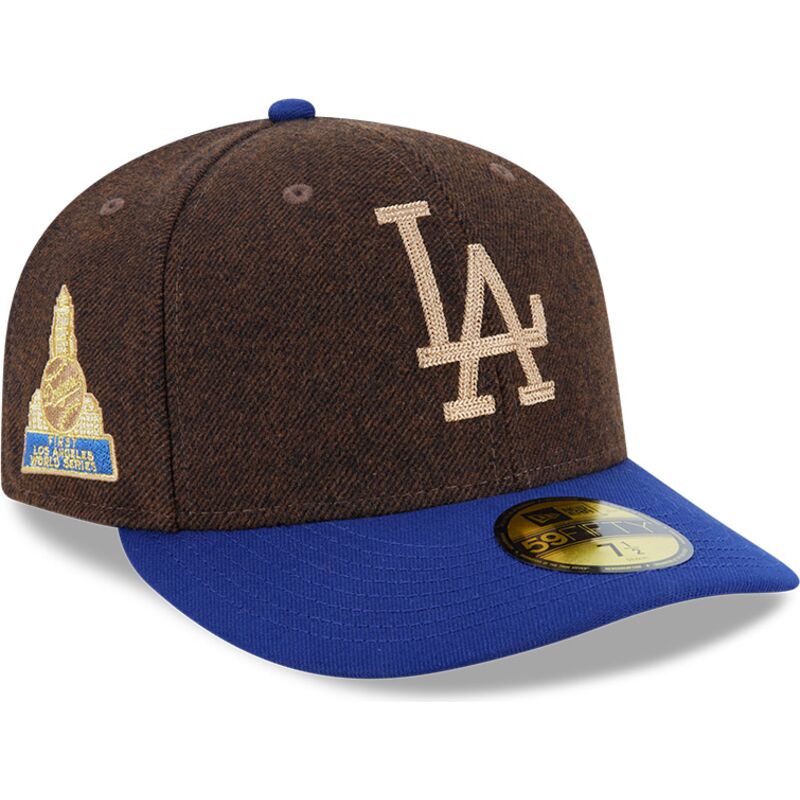 epci-curbata-maro-fitted-59fifty-precurved-de-los-angeles-dodgers-mlb-de-new-era