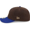 epci-curbata-maro-fitted-59fifty-precurved-de-los-angeles-dodgers-mlb-de-new-era
