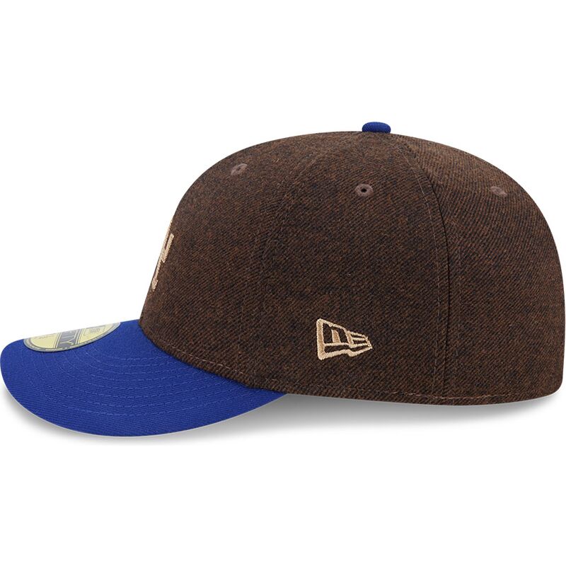 epci-curbata-maro-fitted-59fifty-precurved-de-los-angeles-dodgers-mlb-de-new-era