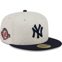 epci-plata-alb-fitted-59fifty-checkered-de-new-york-yankees-mlb-de-new-era