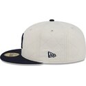epci-plata-alb-fitted-59fifty-checkered-de-new-york-yankees-mlb-de-new-era