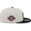 epci-plata-alb-fitted-59fifty-checkered-de-new-york-yankees-mlb-de-new-era