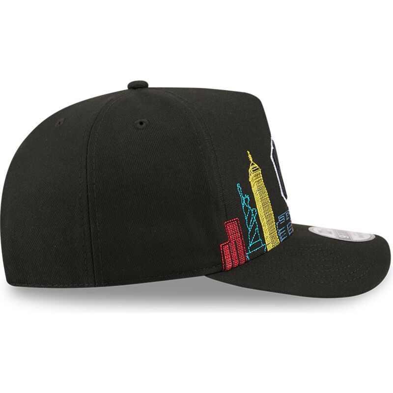 epci-curbata-negru-snapback-9fifty-a-frame-precurved-skyline-de-new-york-yankees-mlb-de-new-era
