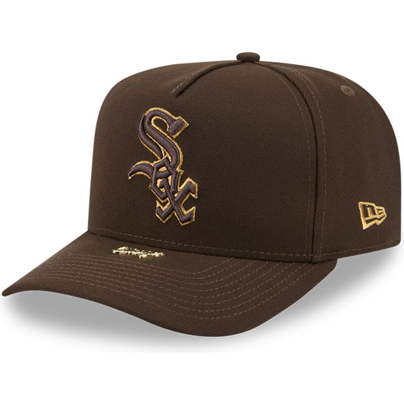 epci-curbata-maro-snapback-9fifty-a-frame-precurved-visor-pin-de-chicago-white-sox-mlb-de-new-era