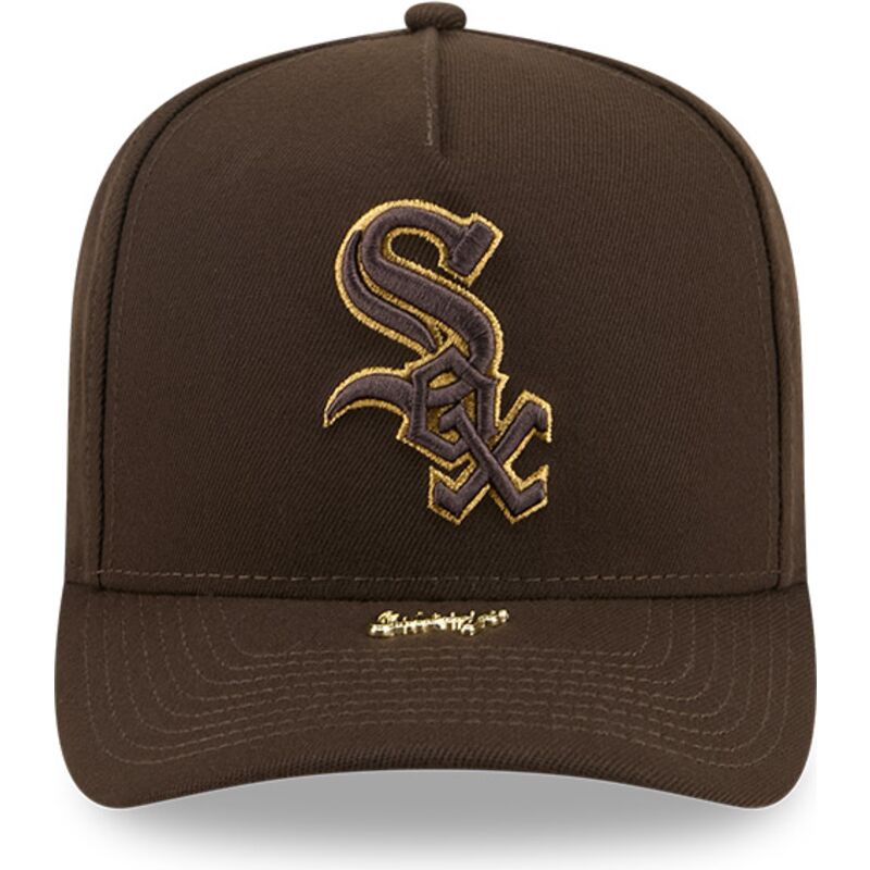 epci-curbata-maro-snapback-9fifty-a-frame-precurved-visor-pin-de-chicago-white-sox-mlb-de-new-era