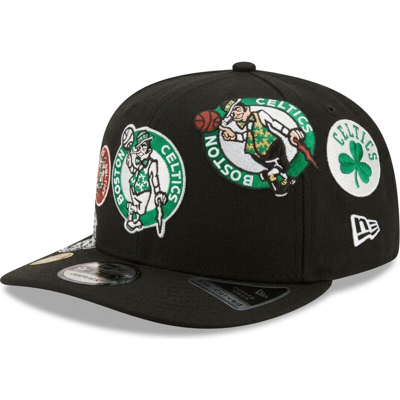 epci-curbata-negru-snapback-9fifty-a-frame-precurved-multi-patch-de-boston-celtics-nba-de-new-era