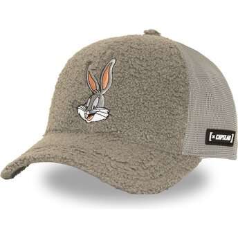 Șepci curbată gri snapback LOO14 BUN Bugs Bunny Looney Tunes de Capslab
