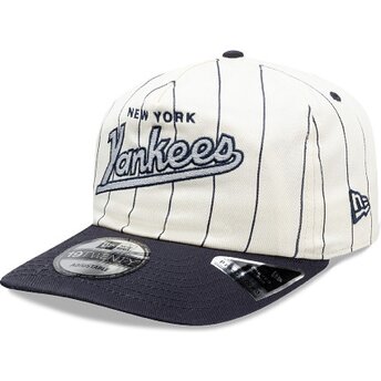 Șepci curbată bleumarin snapback 19TWENTY Pinstripe de New York Yankees MLB de New Era