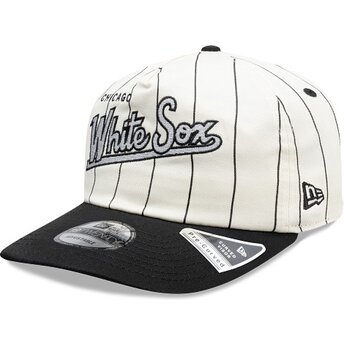 Șepci curbată negru snapback 19TWENTY Pinstripe de Chicago White Sox MLB de New Era