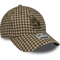 epci-curbata-verzior-reglabila-9forty-m-crown-houndstooth-de-los-angeles-dodgers-mlb-de-new-era