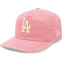 epci-curbata-roz-reglabila-19twenty-precurved-corduroy-pastel-de-los-angeles-dodgers-mlb-de-new-era