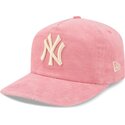 epci-curbata-roz-reglabila-19twenty-precurved-corduroy-pastel-de-new-york-yankees-mlb-de-new-era