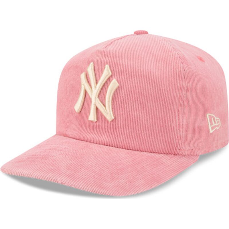 epci-curbata-roz-reglabila-19twenty-precurved-corduroy-pastel-de-new-york-yankees-mlb-de-new-era