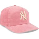 epci-curbata-roz-reglabila-19twenty-precurved-corduroy-pastel-de-new-york-yankees-mlb-de-new-era