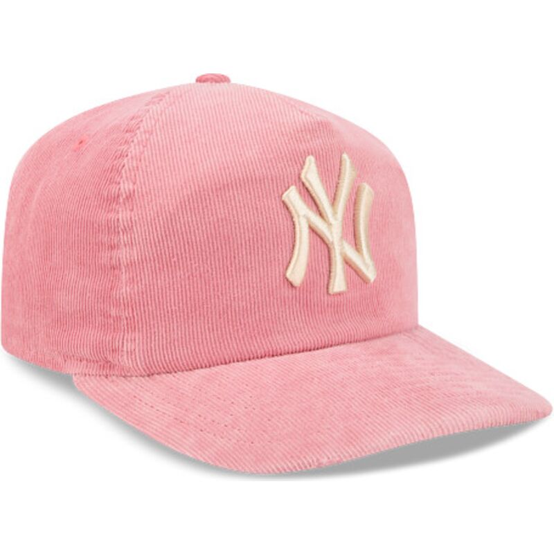 epci-curbata-roz-reglabila-19twenty-precurved-corduroy-pastel-de-new-york-yankees-mlb-de-new-era