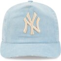 epci-curbata-albastru-reglabila-19twenty-precurved-corduroy-pastel-de-new-york-yankees-mlb-de-new-era