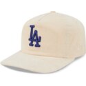 epci-curbata-bej-reglabila-19twenty-precurved-corduroy-pastel-de-los-angeles-dodgers-mlb-de-new-era