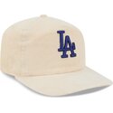 epci-curbata-bej-reglabila-19twenty-precurved-corduroy-pastel-de-los-angeles-dodgers-mlb-de-new-era