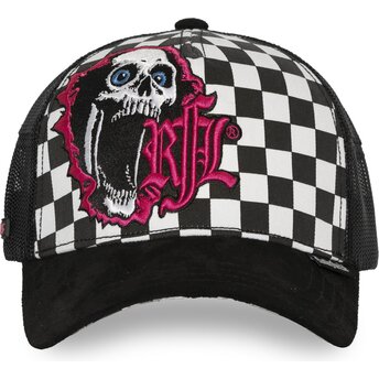 Șepci curbată negru snapback Nº295 SK8 de Rock’nFreeLife