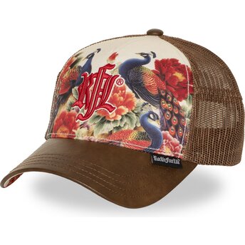 Șepci curbată maro snapback N°276 Natsu de Rock’nFreeLife