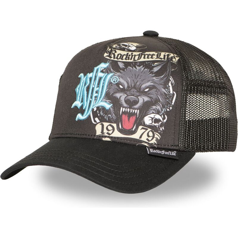 epci-curbata-negru-snapback-n266-chained-wolf-de-rocknfreelife