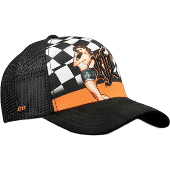 Șepci curbată negru snapback N°219 Vintage Racing de Rock’nFreeLife