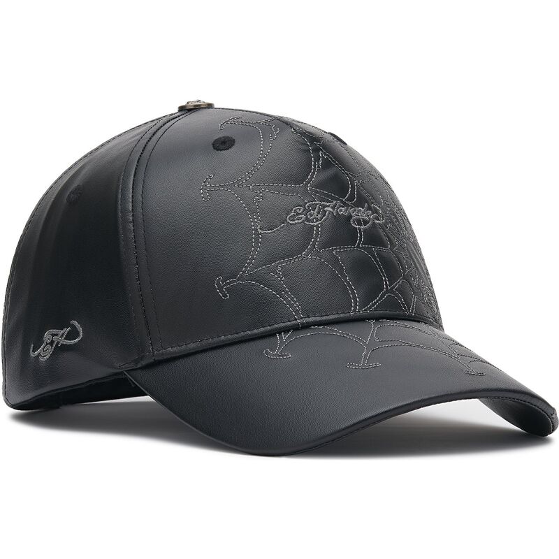epci-curbata-negru-reglabila-spiderweb-pu-leather-de-ed-hardy