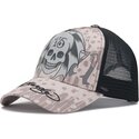 epci-curbata-gri-snapback-13-skull-de-ed-hardy