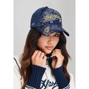 epci-curbata-bleumarin-snapback-outline-dragons-de-ed-hardy