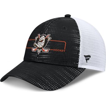 Șepci curbată negru snapback Structured Meshback de Anaheim Ducks NHL de Fanatics