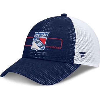 Șepci curbată bleumarin snapback Structured Meshback de New York Rangers NHL de Fanatics