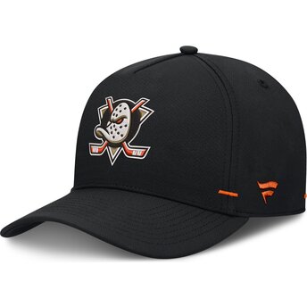 Șepci curbată negru snapback Structured A-Frame de Anaheim Ducks NHL de Fanatics