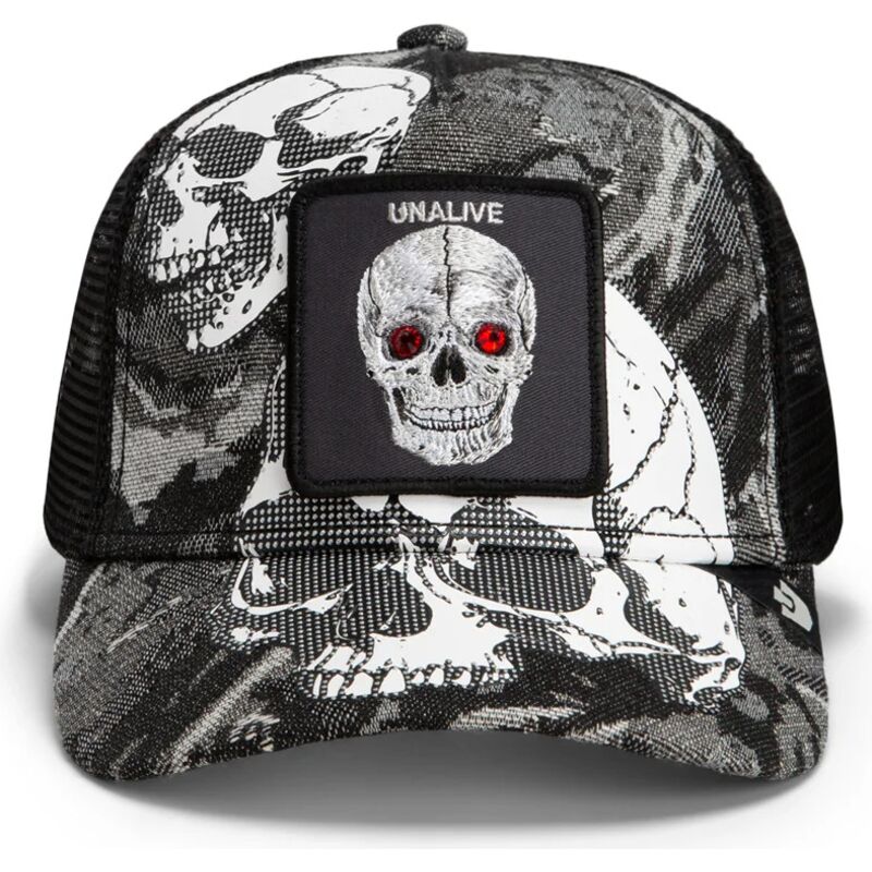 epci-curbata-negru-snapback-bone-head-unalive-the-farm-goorin-bros