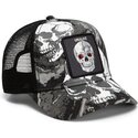 epci-curbata-negru-snapback-bone-head-unalive-the-farm-goorin-bros