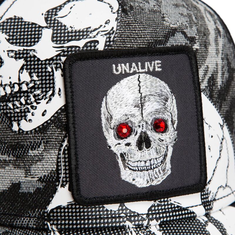 epci-curbata-negru-snapback-bone-head-unalive-the-farm-goorin-bros