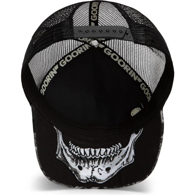 epci-curbata-negru-snapback-bone-head-unalive-the-farm-goorin-bros